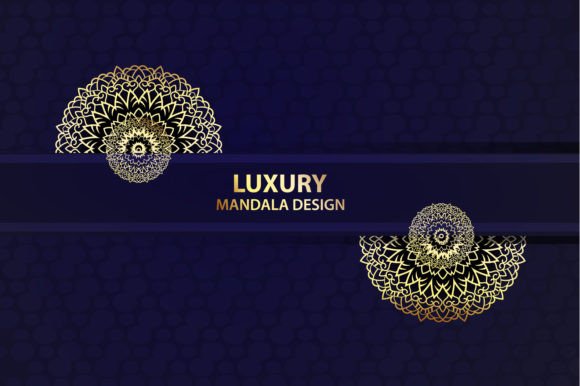 Download Luxury Golden Mandala Arabesque Pattern - Luxury Collection