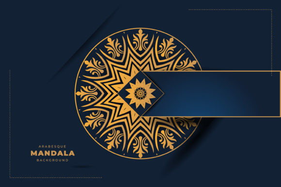 Download Luxury Mandala with Arabesque Pattern - Luxury Collection