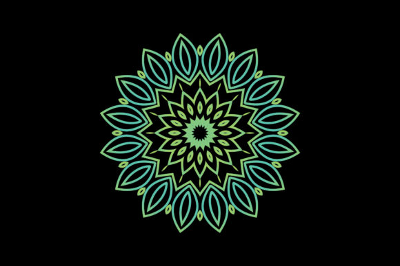 Download Mandala Ornament Gradient Arabic Design - Arabic Collection